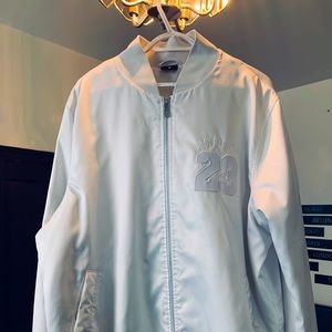 Jordan 6 Bomber Jacket Mens XXL 833918 100 White